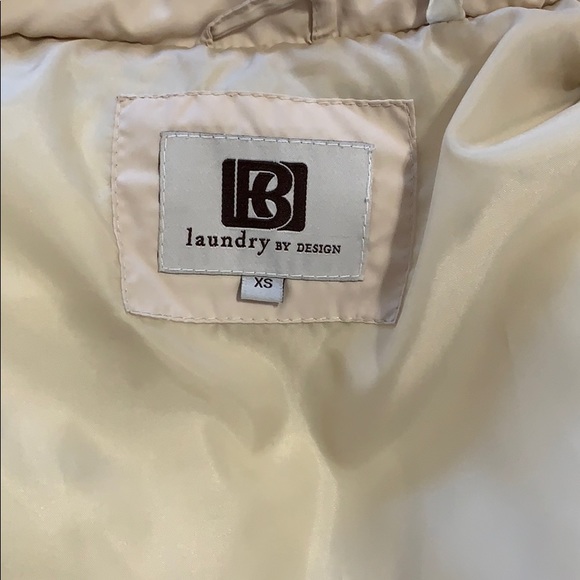 Laundry by Design beige puffer coat - Picture 5 of 8